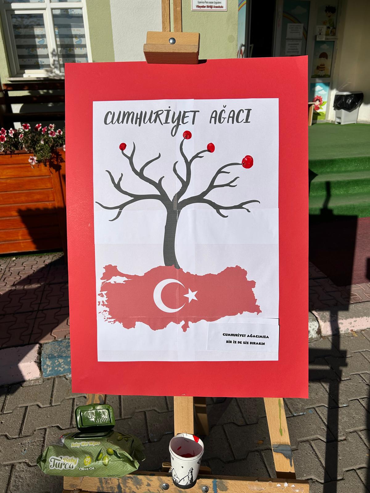 Vilayetler Birliği Anaokulunda 29 Ekim Cumhuriyet Bayramı Coşkusu